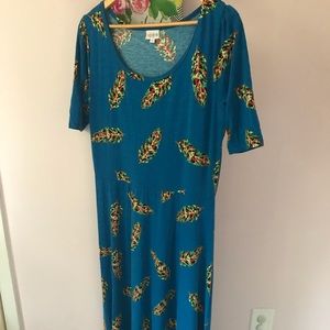 Blue Feather LulaRoe Ana